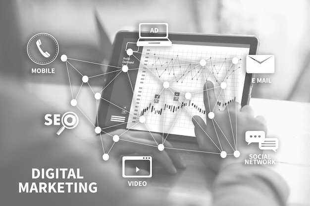 التسويق الرقمي لشركات التقنية